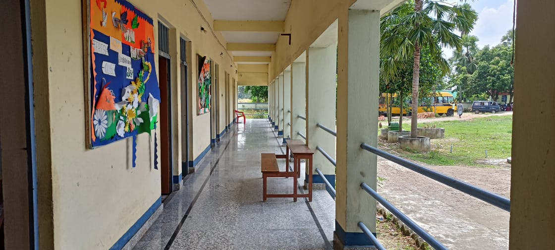 School corridor